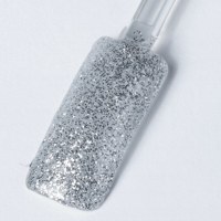 Gel Colorato Glitter Silver 7 ml.